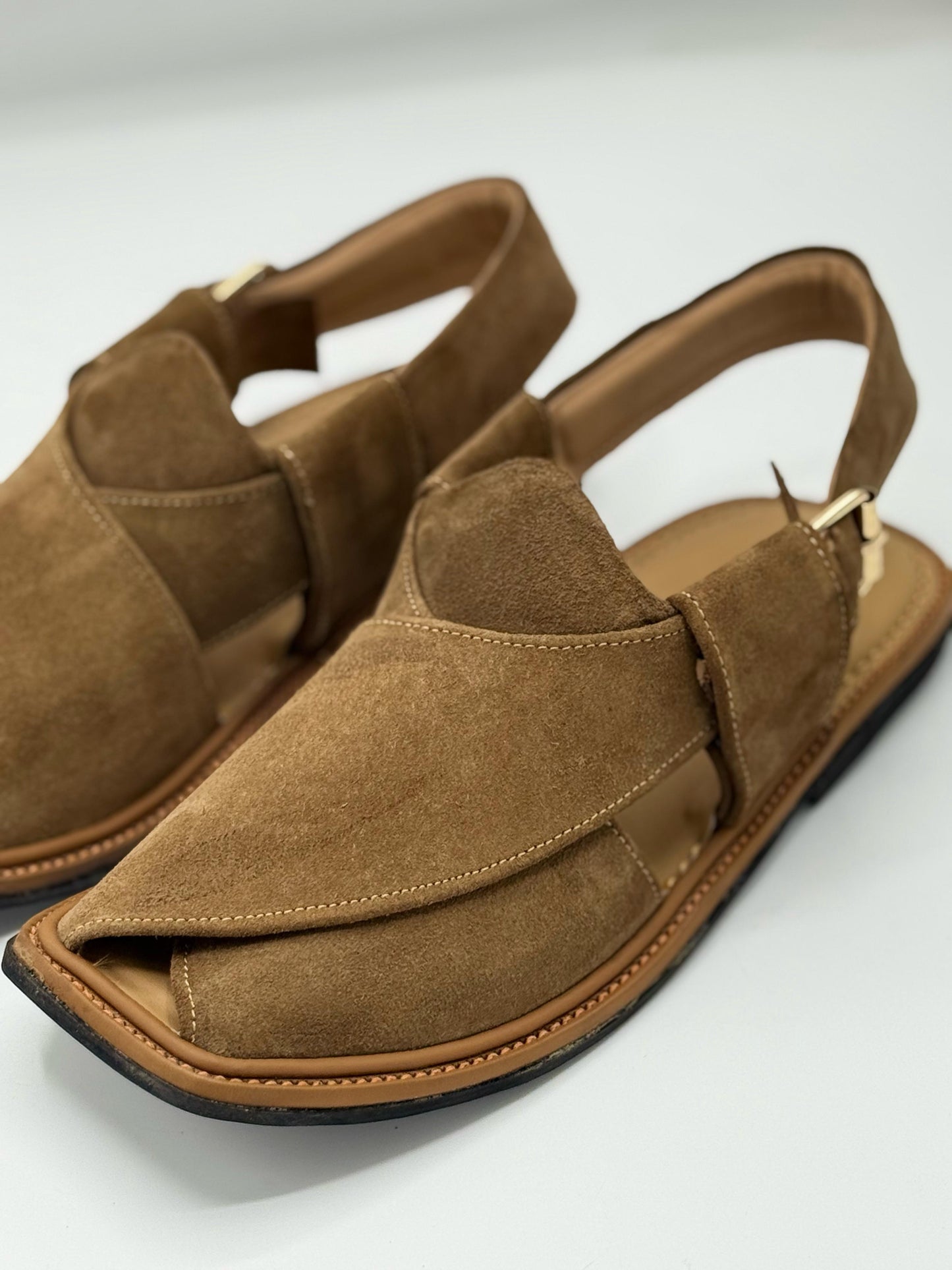 Suede Traditional Camel