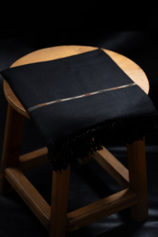 CraftedSole Special Black Shawl