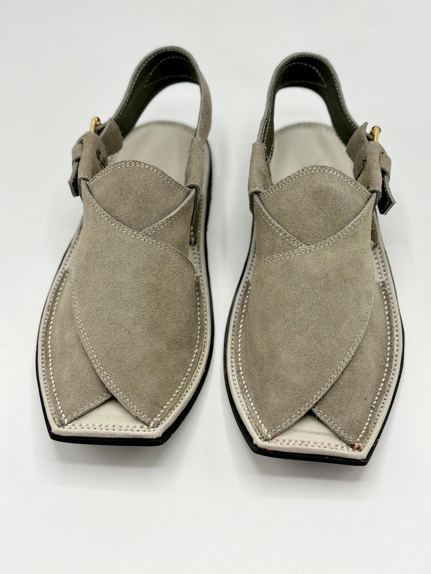 T-shape Suede Grey