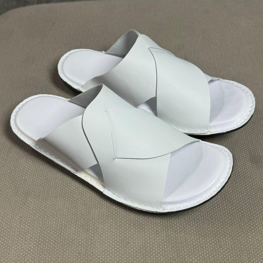 Handmade slippers White (Soft)